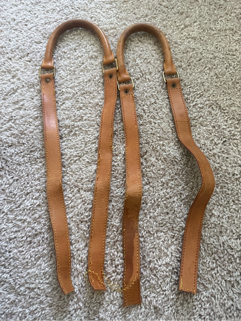 Louis Vuitton keepall handles B10